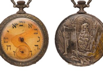 Reloj con letras hebreas de víctima del Titanic vendido por $ 57,500