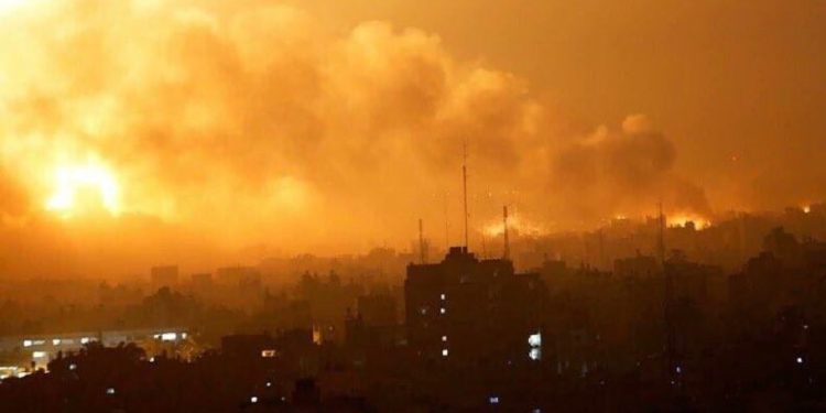 En medio de continuas alertas de cohetes FDI prosigue represalia contra Hamas