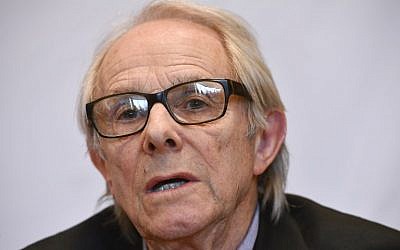 El director de cine británico Ken Loach participa en una conferencia de prensa para celebrar que recibió el título honorífico 'Doctor Honoris Causa' de la universidad ULB, en Bruselas, el 26 de abril de 2018. (AFP / Belga / Eric Lalmand)