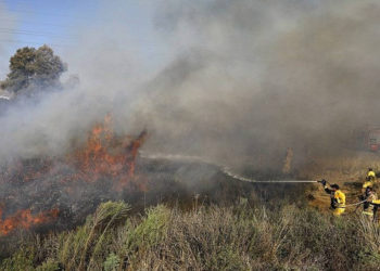 Aviones militares disparan contra célula de Hamas que lanzaba globos incendiarios a Israel