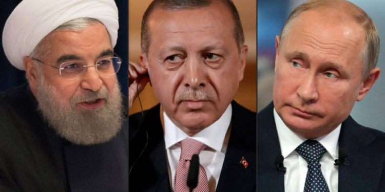 Putin, Erdogan y Rouhani se reúnen en Teherán para discutir el destino de Idlib