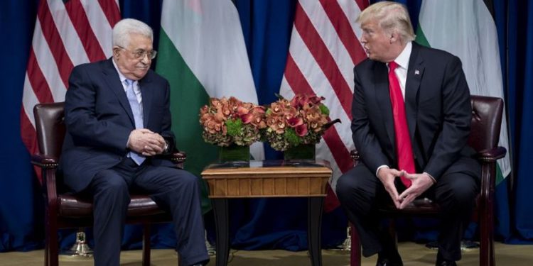 Estados Unidos rechaza que Trump le haya ofrecido a Abbas $ 5 mil millones para conversaciones de paz