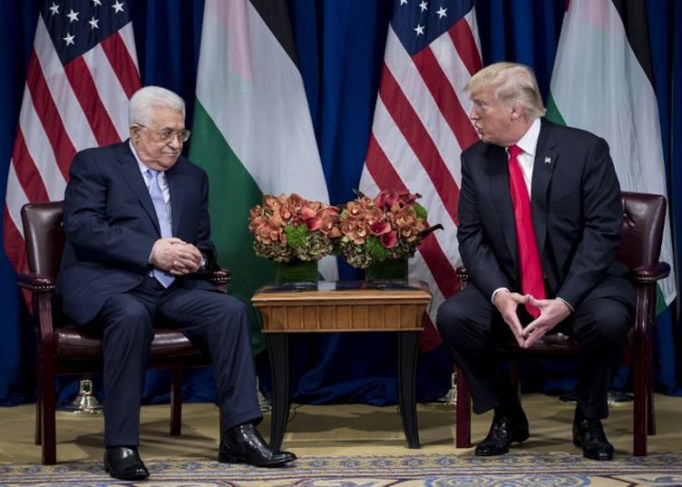 Estados Unidos rechaza que Trump le haya ofrecido a Abbas $ 5 mil millones para conversaciones de paz