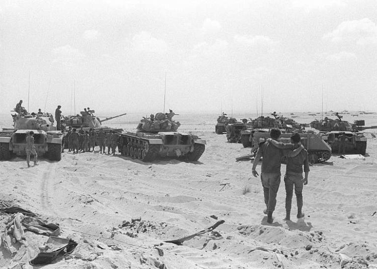 Sinaí, Guerra de Iom Kipur
Foto: Archivos del Ministerio de Defensa