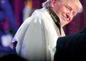 El presidente de los Estados Unidos, Donald Trump, les desea a los judíos un “dulce” año nuevo