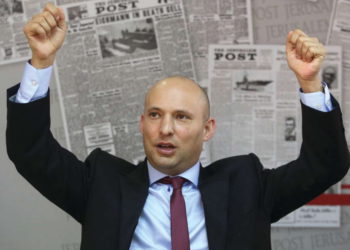 NAFTALI BENNETT. (Crédito de la foto: MARC ISRAEL SELLEM / THE JERUSALEM POST)