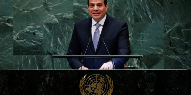 Presidente de Egipto: el continuo conflicto israelí-palestino socava la credibilidad de la ONU