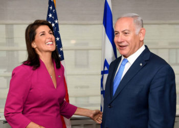 Netanyahu a Haley: contigo en la ONU las cosas están mucho mejor