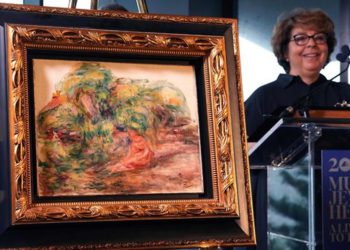 Pintura saqueada por los nazis se reúne con la nieta judía del propietario luego de ocho décadas