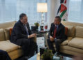 Rey Abdullah II de Jordania le dice a Pompeo que la comunidad internacional debe apoyar a UNRWA