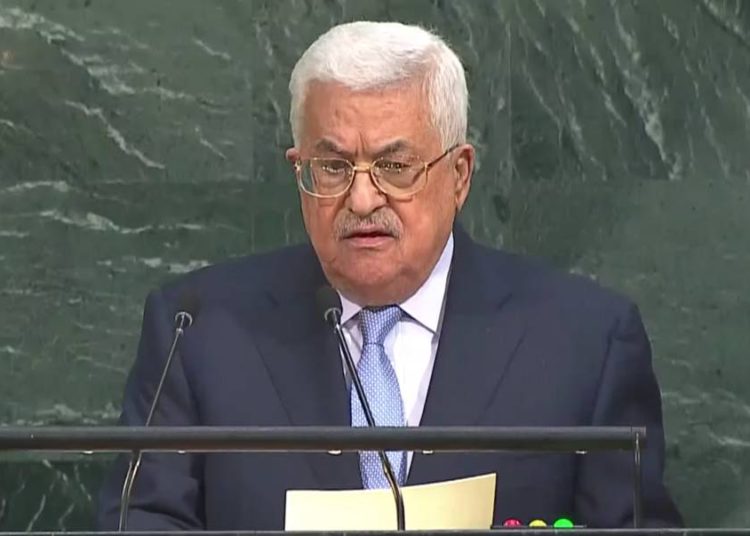 Familiares de víctimas del terrorismo palestino piden que Abbas sea excluido de la ONU
