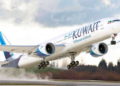 Uno de los nuevos ER Boeing 777-300 de Kuwait Airways. El transportista tiene 10 pedidos, seis de los cuales han sido entregados en los últimos cuatro meses. Cortesía: Kuwait Airways