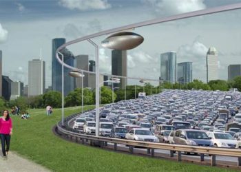 Netanya aprobó el primer sistema de transporte skyTran de Israel