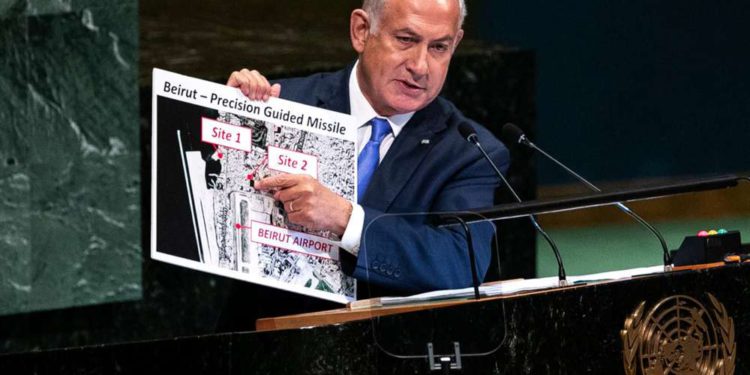 Revelaciones de Netanyahu en la ONU obliga a Hezbolá a reconsiderar los sitios de misiles en Beirut