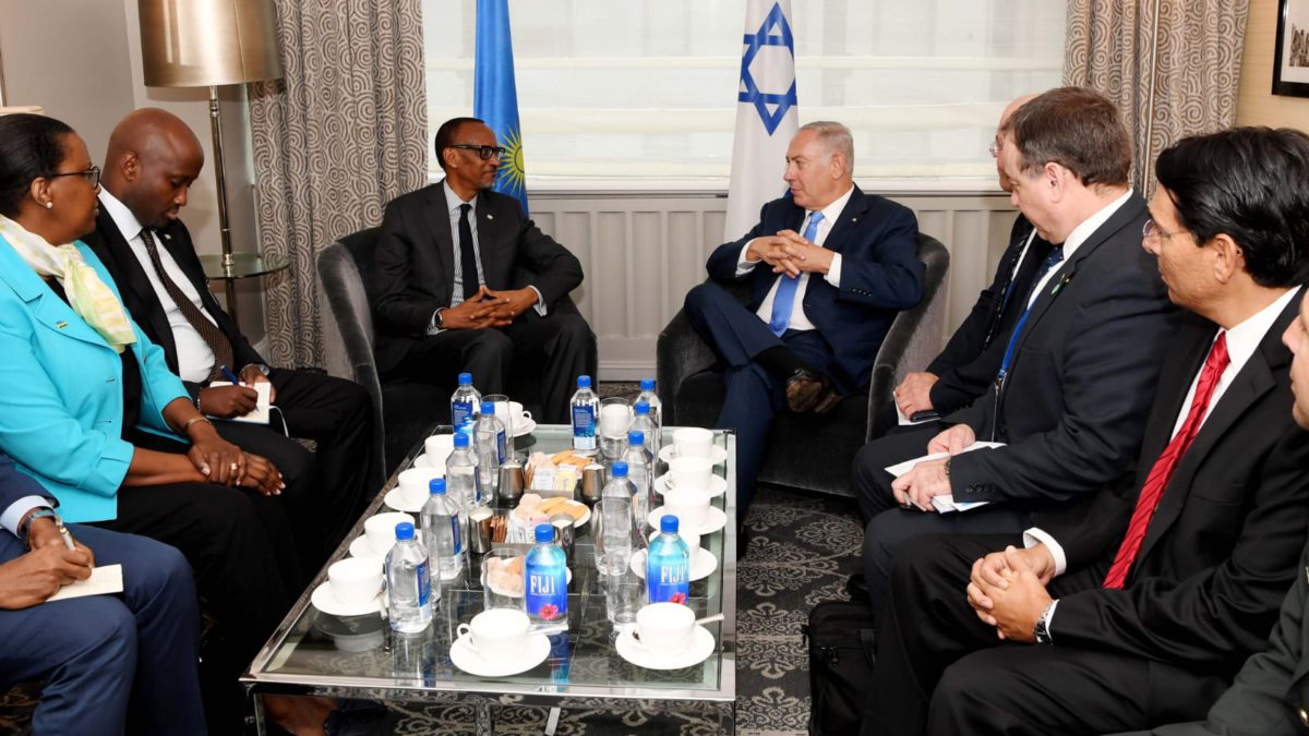 Netanyahu dice que Israel y Ruanda abrirán embajadas mutuas en los respectivos países