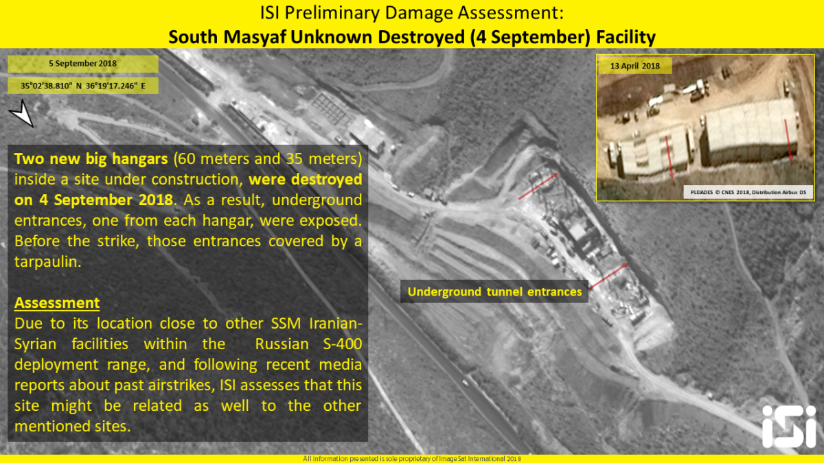 Imágenes satelitales muestran daños en sitio militar de Siria por incursión atribuida a Israel