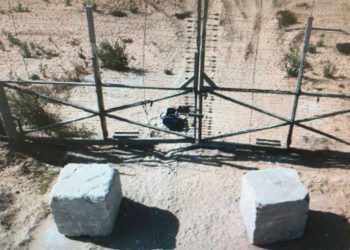 Islamistas de Gaza colocaron una gran bomba en la frontera con Israel