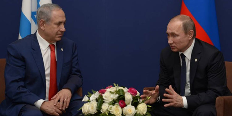 Netanyahu conversa con Putin sobre el avión ruso derribado en Siria