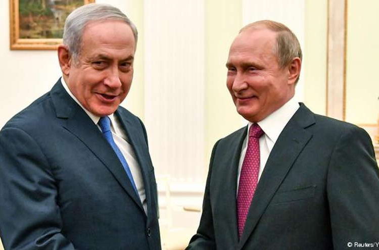 Netanyahu (L) y Putin
Foto: AFP