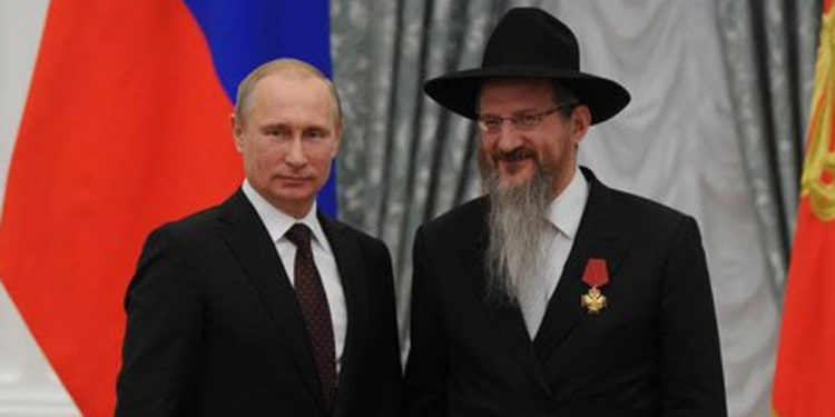 Gran Rabino de Rusia reportó haber participado en visita secreta a Irán en un viaje organizado por Putin