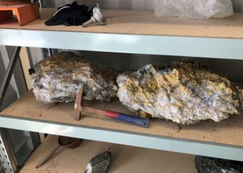 Mineros en Australia desenterraron enormes rocas con incrustaciones de oro por valor de $ 11 millones