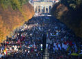 Decenas de miles de personas organizan una marcha contra el racismo en Berlín