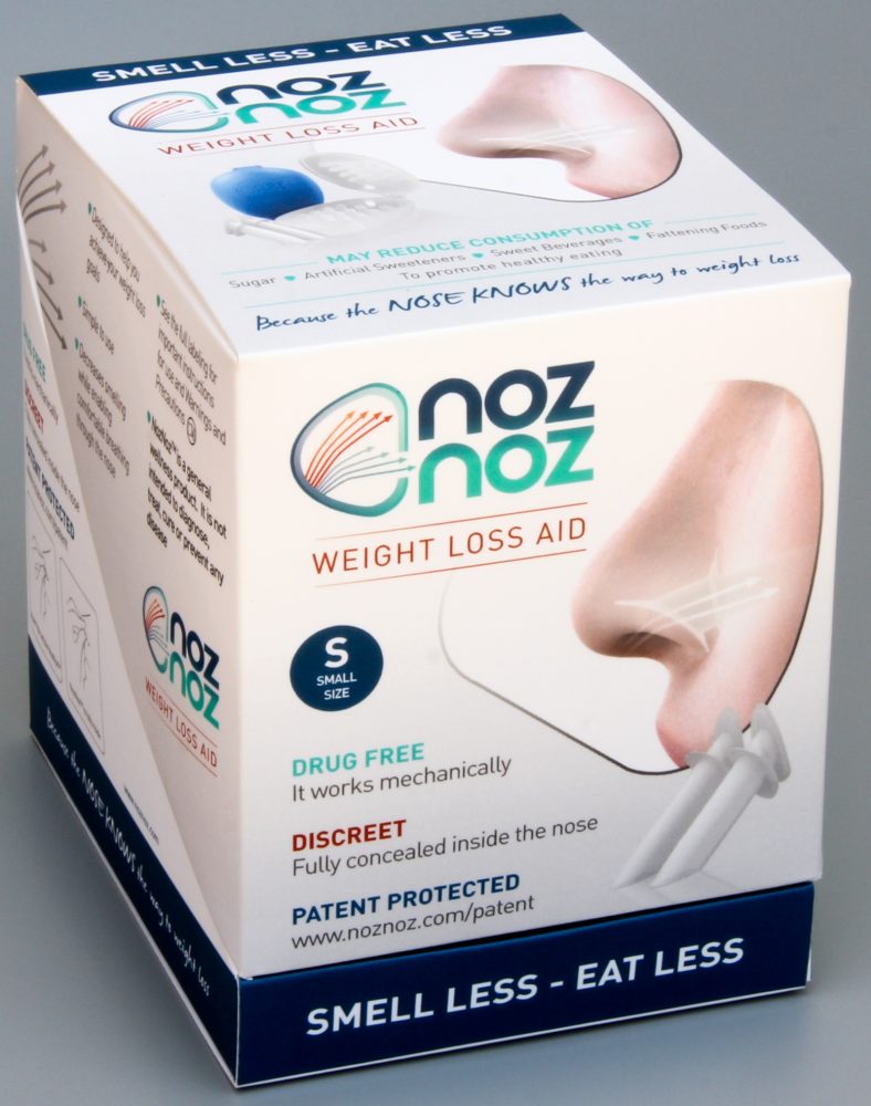 NozNoz se vende como dispositivo de bienestar en Israel, los EE. UU. Y la UE. Foto cortesía