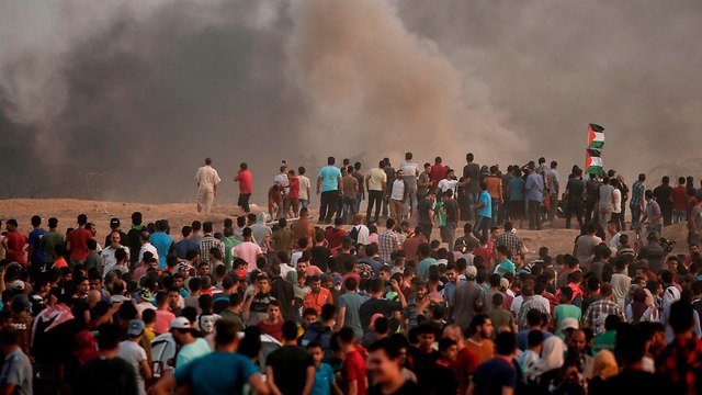 Violencia en Gaza el viernes pasado (Foto: AFP)
