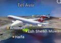Aerolínea nacional Suiza reemplazó Tel Aviv en mapa por el árabe: Esh Sheikh Muwannis