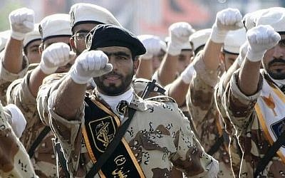 Foto ilustrativa de la Guardia Revolucionaria de Irán (@MidEastNews_Eng a través de Twitter / Archivo)