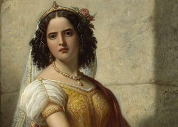 'Salomé con la cabeza del Bautista' de Jan Adam Kruseman