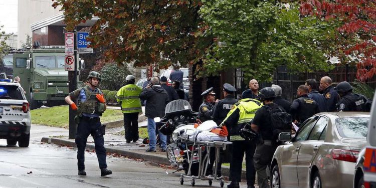 11 muertos en la masacre en la sinagoga de Pittsburgh