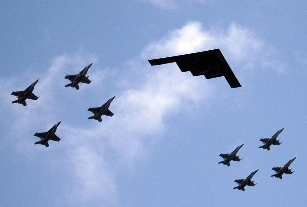 Aviones Stealth F-22s, F-35s y B-2s contra Corea del Norte: ¿Quién gana en una guerra?
