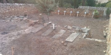 Cementerio cristiano en las afueras de Jerusalem es destrozado por aparente crimen de odio