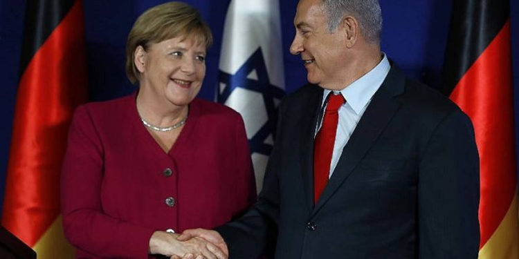 Netanyahu y Merkel discuten cooperación en la lucha contra el coronavirus