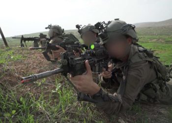 Soldados de la Brigada de Comandos de las FDI participan en un ejercicio de entrenamiento a gran escala en noviembre de 2018. (Fuerzas de Defensa de Israel)