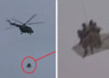 Misteriosos helicópteros con soldados vivos como carga externa fueron vistos en Moscú