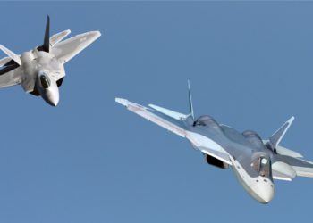Batalla aérea: el SU-57 de Rusia contra el furtivo de Estados Unidos F-22