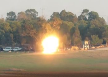 Hamas publicó vídeo de impacto de misil antitanque a autobús en Israel