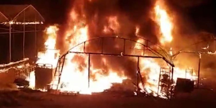 Árabe infiltrado desde Gaza incendia invernadero en comunidad israelí