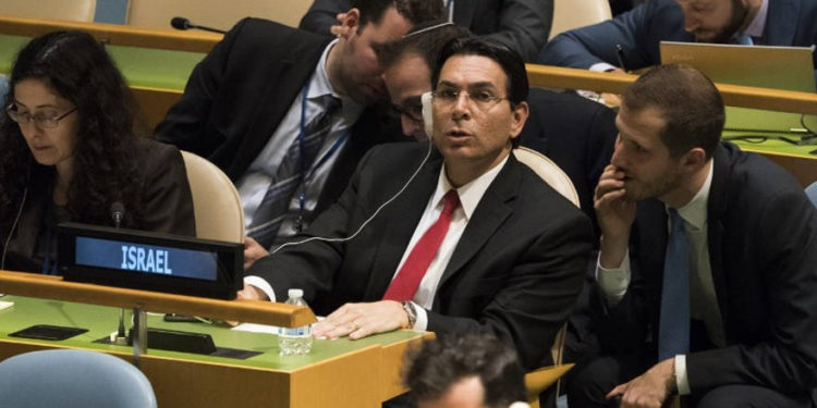 Danny Danon confía en que la ONU condenará a Hamas