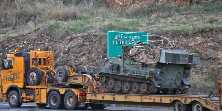 FDI atrae a reservistas de ingeniería y unidades de defensa aérea a la frontera norte con el Líbano