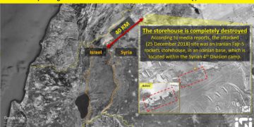 Imágenes de satélite muestran los daños a las bases de Irán en Siria después del ataque aéreo de Israel