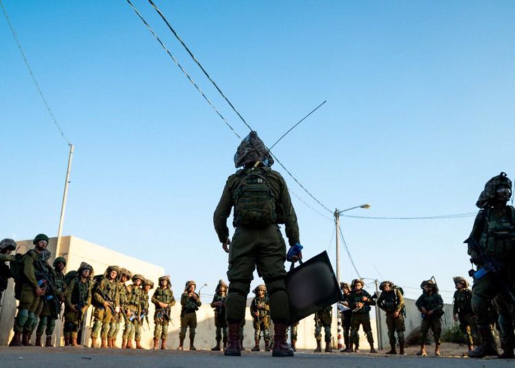 FDI organiza ejercicios militares que simulan enfrentamientos contra Hamas en Gaza