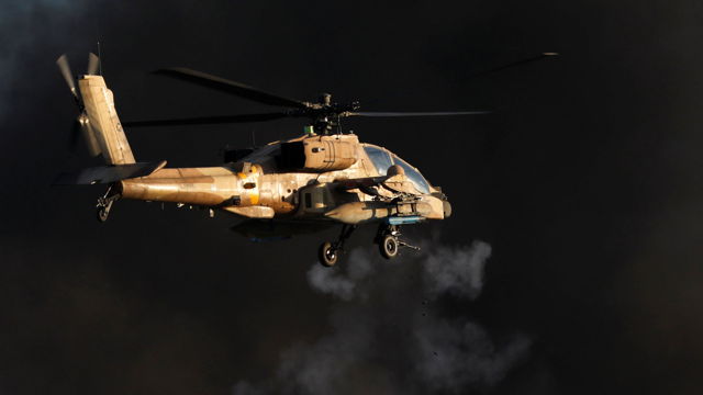 Un helicóptero de ataque Boeing A6H-64 Apache (Reuters)