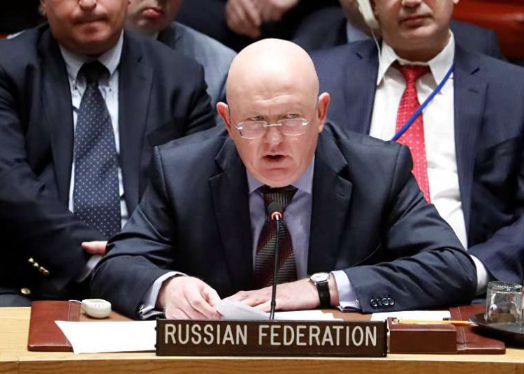 Embajador de Rusia ante la ONU insta a Israel a detenga los ataques en Siria