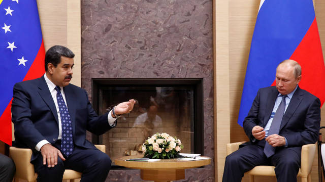 Maduro y Putin conversaron de distintos temas (REUTERS/Maxim Shemetov)