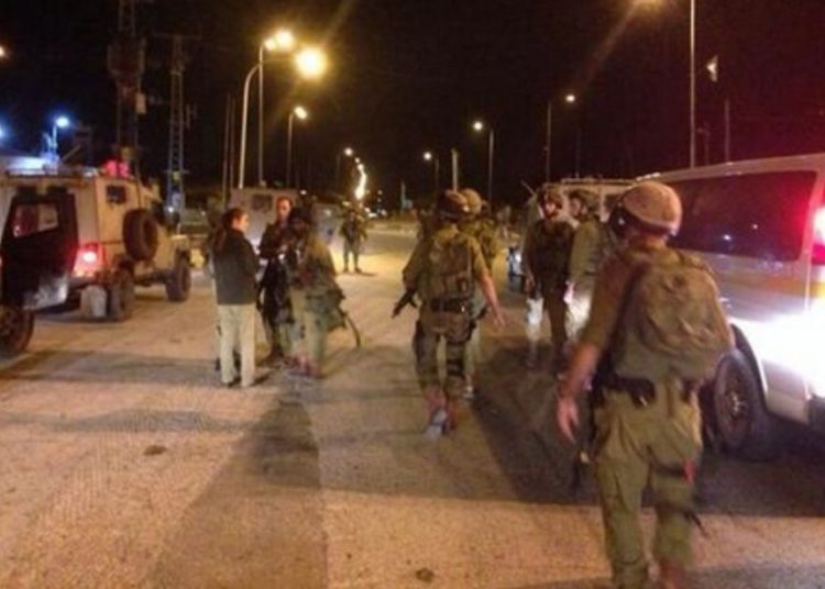 Sitio de ataque de tiro en el cruce de Tapuah. . (Crédito de la foto: IDF SPOKESMAN'S OFFICE)