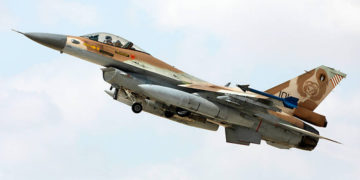 IAF F-16 jet despegando del aeropuerto de Ovda (foto de archivo) (Foto: EPA)