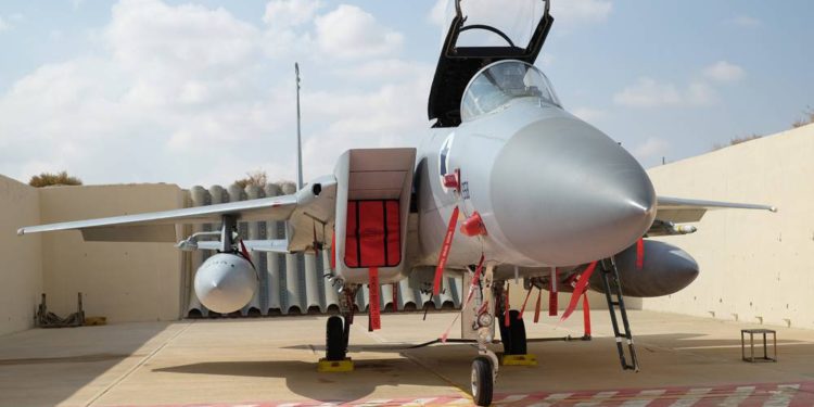 Ejército de Israel recupera cúpula del F-15 que se desprendió durante vuelo de entrenamiento